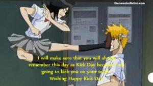 Kick Day Quotes, Wishes And Messages