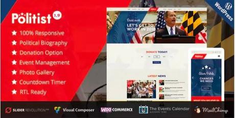 Politist - political WordPress themes