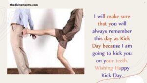 Kick Day Quotes, Wishes And Messages