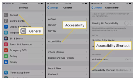 Accessibility Shortcut Accessibility Shortcut