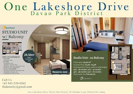 Studio Units ( One Lakeshore Drive )