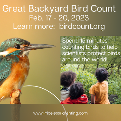 Kids Help Scientists In the Great Bird Count