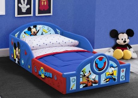 18% Off - Disney Mickey Mouse Plastic Sleep and Play Toddler Bed