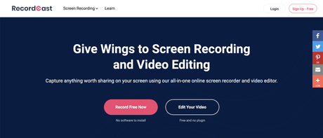 RecordCast Review 2023: Best Screen Recording Extension?