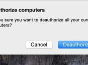Deauthorize Computer iTunes?