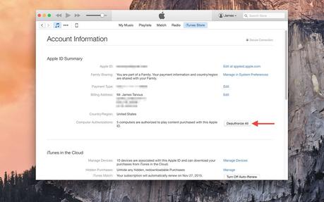 How to Deauthorize a Computer on iTunes? deauthorize-Computer-iTunes