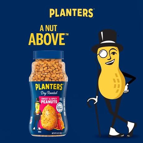 Image: PLANTERS Sweet and Spicy Peanut Whole Plastic Jar