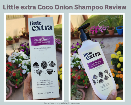 Little extra Coco Onion Shampoo Review