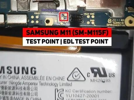 How To Fix Samsung M11 SM-M115F / M115M ISP PinOUT | Test Point | EDL Mode