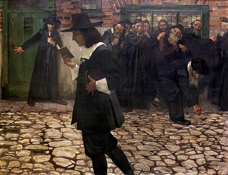 Hirszenberg Spinoza wyklêty Excommunicated Spinoza 1907