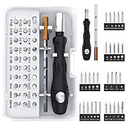 Image: 32 In 1 Small Screwdriver Set, Mini Magnetic Screwdriver Set