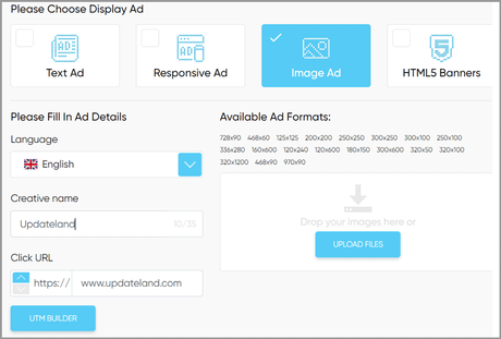 Bitmedia primary ad types