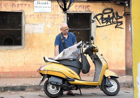 Reading habit !! - the morning newspaper !! Reading habit !! - the morning newspaper !!