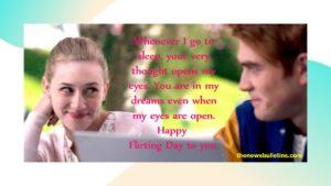 Flirting Day Quotes, Wishes And Messages