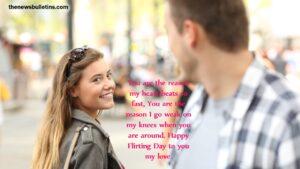 Flirting Day Quotes, Wishes And Messages