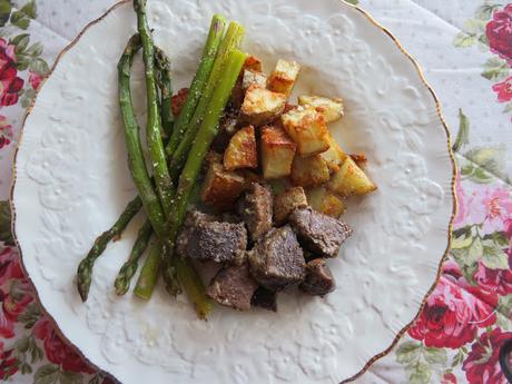 Sheet Pan Steak & Potatoes for Two