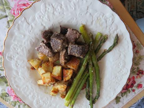 Sheet Pan Steak & Potatoes for Two