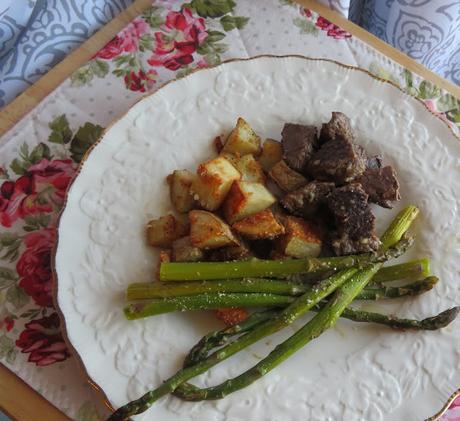 Sheet Pan Steak & Potatoes for Two