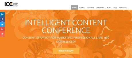 2018 Intelligent Content Conference Las Vegas, Nevada