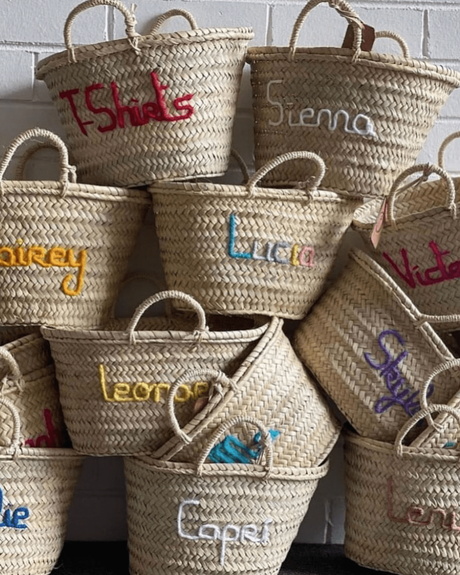 beach wedding personalized bags for guests
