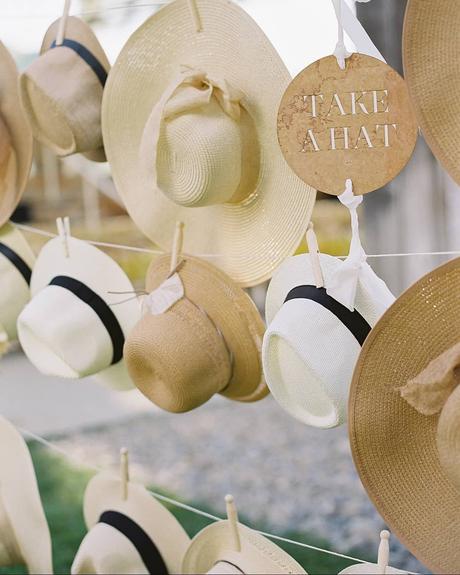 beach wedding hat gifts for guests