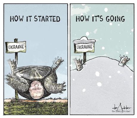 Not Going Well For Putin