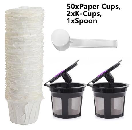 Image: Filter Pod Coffee Capsule Cup For K-Mini/K-Classic/K-Compact Paper Cups