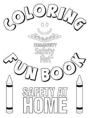 FREEBIE: Safety At Home printable coloring book (ALL)