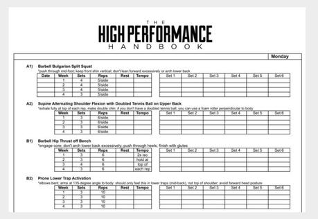 The High-Performance Handbook - Training Programs