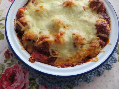 Meatball Tortellini Bake