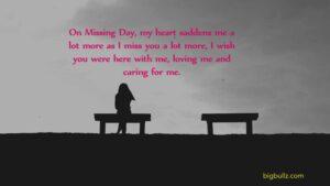 Missing Day Quotes, Wishes And Messages