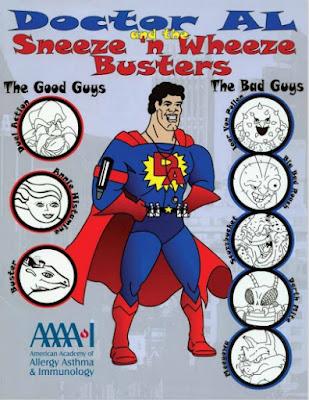 Image: Doctor Al and the Sneeze 'n Wheeze Busters Coloring Book