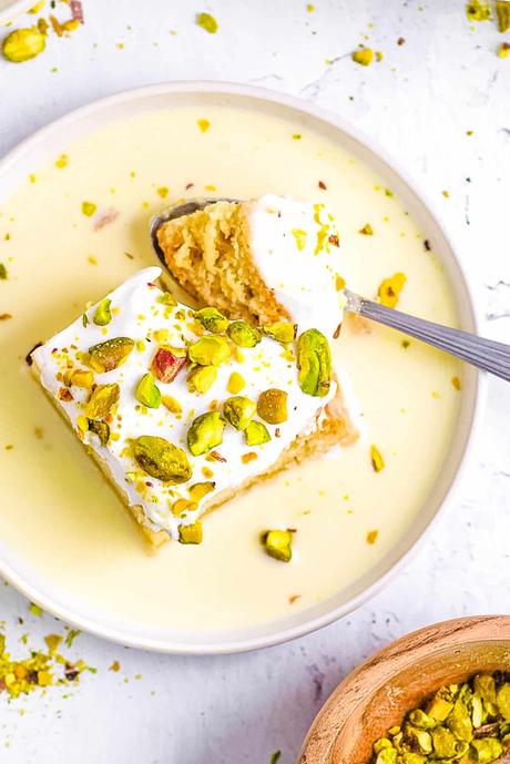 Rasmalai Tres Leches Cake