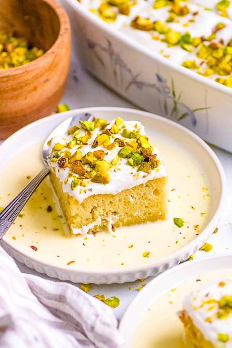 Rasmalai Tres Leches Cake