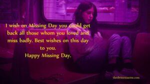 Missing Day Quotes, Wishes And Messages