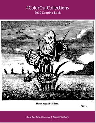 Image: New York Academy of Medicine 2019 Coloring Book (PDF) printable