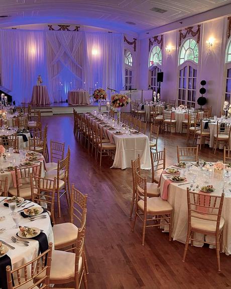 atlanta wedding venues indoor table setting
