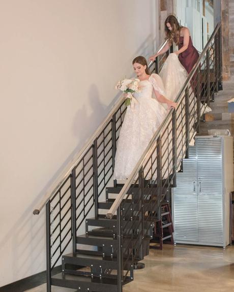 best wedding venues in las vegas stairs down