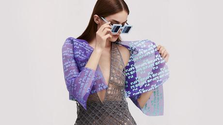 Nouns 3D-printed fashion collection captures attention at NFT Paris