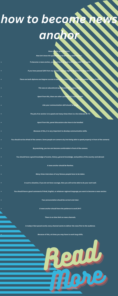 how to become news anchor after 12th how to become news anchor after 12th