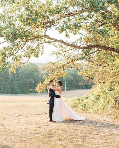 wedding venues in maryland trees bride groom