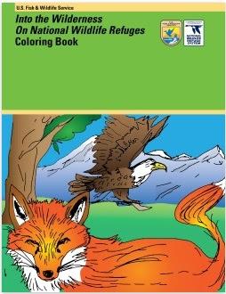Image: Into the Wilderness on National Wildlife Refuges Coloring Book (Printable)