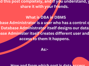 What Responsibilities DBMS Notes