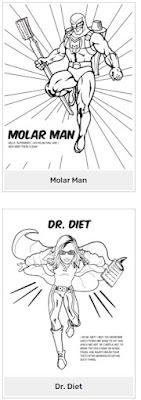 Image: The Hall of Heroes | Dental Coloring Pages