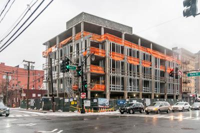 It snowed the other day