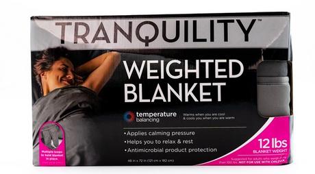 SAVE $12.11 - Tranquility Temperature Balancing 12lb Weighted Blanket Image: Tranquility Temperature Balancing 12lb Weighted Blanket