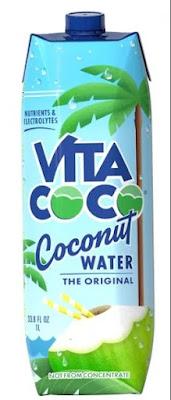 Image: Vita Coco Coconut Water, Pure, 33.8 fl oz Tetra pack