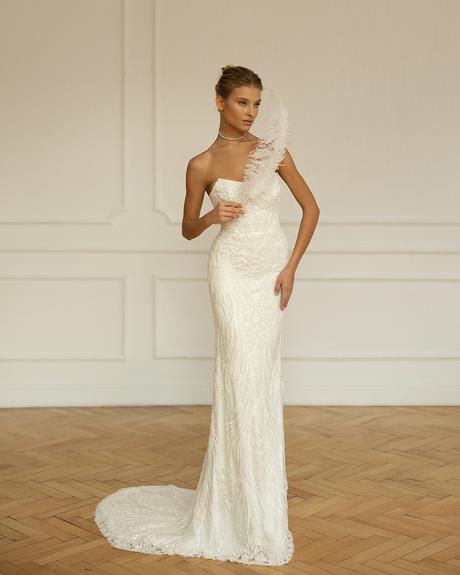 eva lendel wedding dresses 2023 mermaid strapless neckline lace sexy lanvee