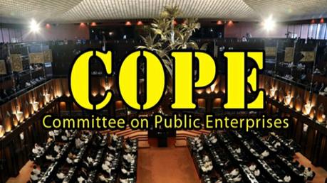 Several government agencies called before the COPE Committee