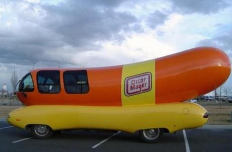 The Oscar Mayer Hotdog Car
